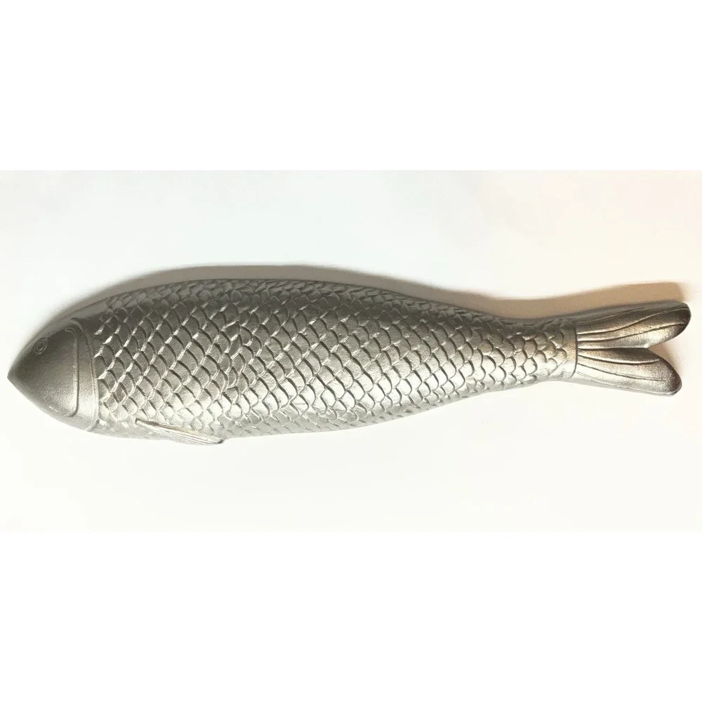 Fish Wall‎ Decor Cast Metal 5.75'' x 23.25 x 1.25''(14.6cm x 59.1cm x 3.1cm)